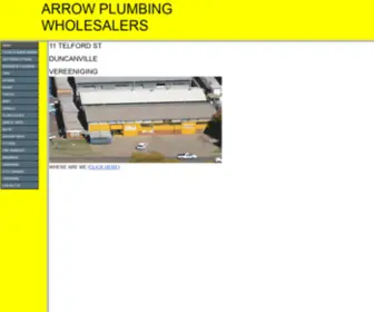 Arrowplumbing.co.za(Arrowplumbing) Screenshot