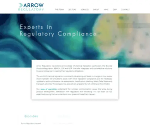 Arrowregulatory.com(Arrow Regulatory) Screenshot