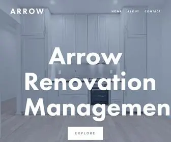 Arrowrenovationmanagement.com(Arrow) Screenshot