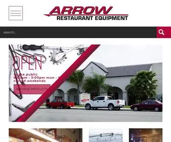 Arrowreste.com(Arrow Restaurant Equipment) Screenshot