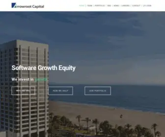 Arrowrootcapital.com(Arrowroot Capital) Screenshot