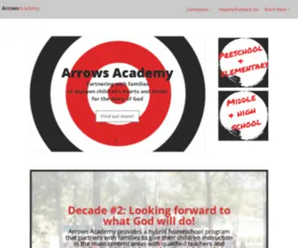 Arrowsacademy.org(Arrows Academy) Screenshot