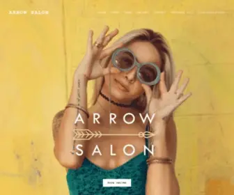 Arrowsalonprov.com(Arrow salon) Screenshot