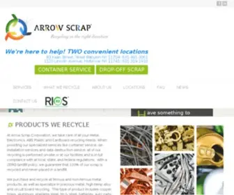 Arrowscrap.com(Arrow Metal & E) Screenshot