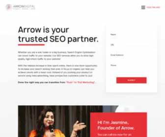 Arrowseo.com.au(Arrow Seo) Screenshot