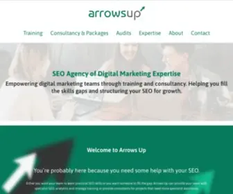 Arrowsup.co.uk(Arrows Up) Screenshot