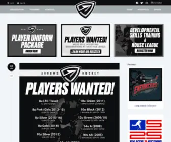 Arrowsyouthhockey.org(Long island hockey) Screenshot