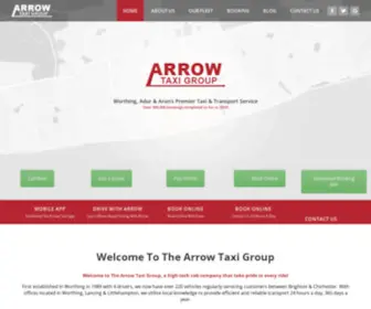 Arrowtaxigroup.co.uk(The arrow taxi group) Screenshot