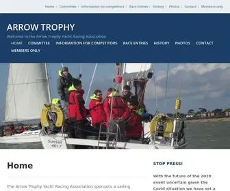 Arrowtrophy.org.uk(The Arrow Trophy Yacht Racing Association) Screenshot