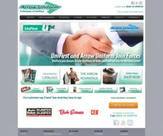 Arrowuniform.com(Arrow Uniform) Screenshot