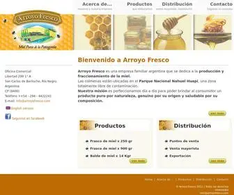 Arroyofresco.com(Arroyo Fresco) Screenshot
