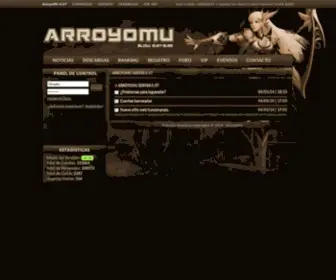 Arroyomu.net(ARROYOMU SERVER 0.97) Screenshot