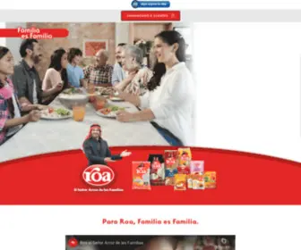 Arrozroa.com(Arroz Roa) Screenshot