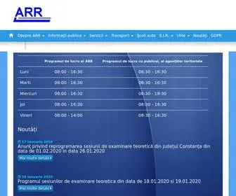 ARR.ro(Autoritatea Rutieră Română) Screenshot