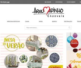 Arrumadinhoenxovais.com.br(Arrumadinho Enxovais) Screenshot