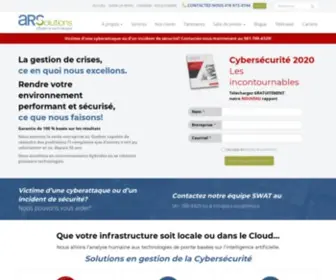 ARS-Solutions.ca(ARS) Screenshot