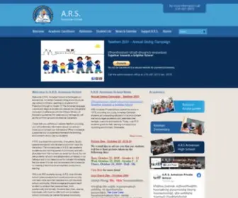 Arsarmenianschool.ca(A.R.S. Armenian School) Screenshot