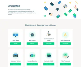 Arseginfo.fr(Environnement de travail et services généraux) Screenshot