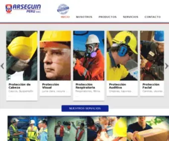 Arseguinperu.com(Arseguin Peru) Screenshot