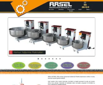 Arselendustriyelmutfak.com(ARSEL MUTFAK; Konya sebze doğrama makinası) Screenshot