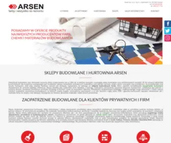 Arsen.pl(Sklep budowlany Arsen) Screenshot