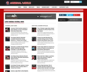 Arsenal-Mad.co.uk(Arsenal News) Screenshot