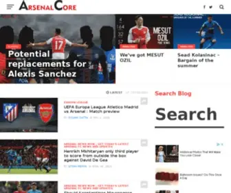 Arsenalcore.com Screenshot
