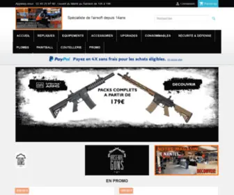 Arsenalguns.fr(Arsenalguns) Screenshot