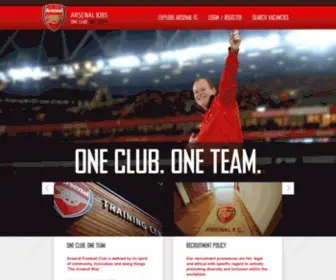 Arsenaljobs.com(Arsenal Careers) Screenshot