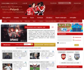 Arsenalpoland.com(Arsenalpoland) Screenshot