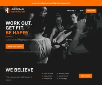 Arsenalstrength.com(Arsenal Strength) Screenshot