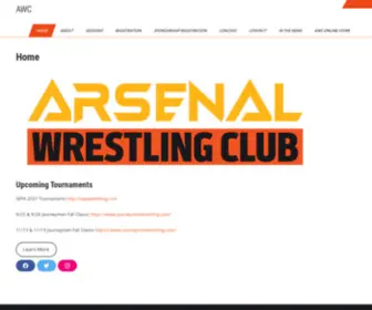Arsenalwc.com(AWC) Screenshot