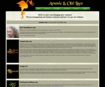 Arsenic.com(Witch craft supply) Screenshot