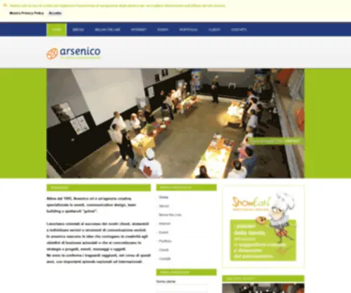 Arsenico.it(Agenzia creativa) Screenshot