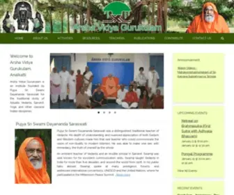 Arshavidya.in(Dayananda) Screenshot
