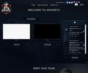 Arsheetv.com(New 2020 Twitch Streamer & Content Creator) Screenshot