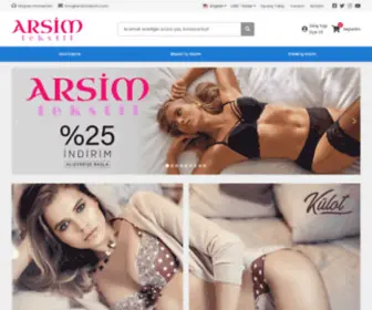 Arsimtekstil.com(Arsimtekstil) Screenshot