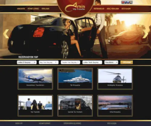 Arsisvip.com(Arsis Vip Transfer ve Ara) Screenshot