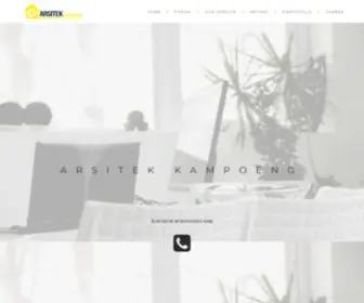 Arsitek-Kampoeng.com(Jasa Arsitek Bandung) Screenshot