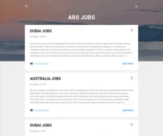 Arsjob.com(JOB VACANCIES) Screenshot