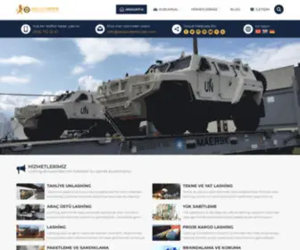 Arslandenizcilik.com(Lashing) Screenshot