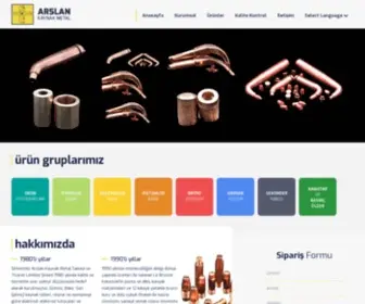 Arslankaynakmetal.com(Arslan Kaynak Metal) Screenshot