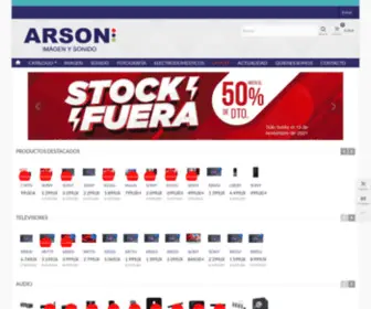 Arsoncastro.com(Shop) Screenshot