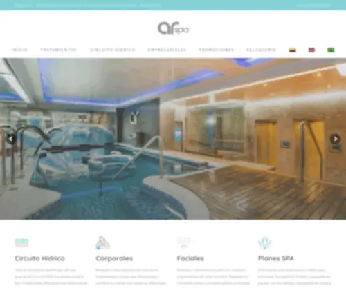 Arspa.com.co(Relájate al estilo AR Hotel) Screenshot