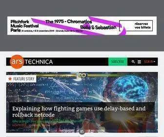 Arstechnica.com(Ars Technica) Screenshot