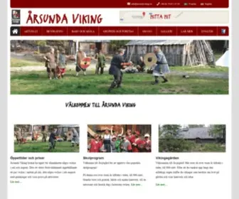 Arsundaviking.se(Årsunda) Screenshot