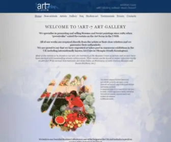 ART-7.com(Art-7 Contemporary art gallery) Screenshot