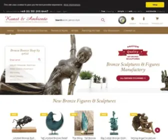 ART-Bronze-Sculptures.com(Bronze Sculpture & Bronze Statues Online Shop) Screenshot