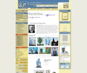ART-Cadre.com(HOME PAGE ALECHINSKY Pierre) Screenshot