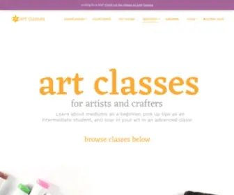 ART-Classes.com(A place to learn for artists and paper crafters) Screenshot